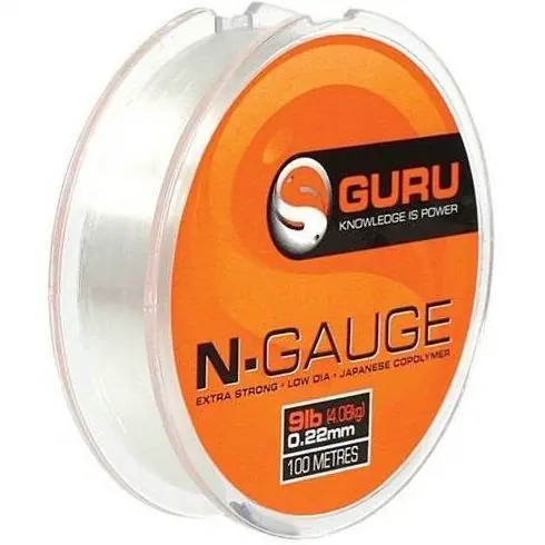 Calitate înaltă Fir monofilament Guru N-Gauge 0.15mm/5lb/100m