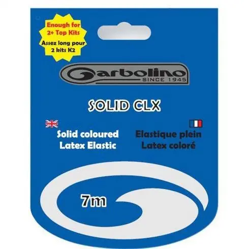 Bestseller Elastic Garbolino Solid CLX Coloured Latex Nr.10/1.4mm-Pink
