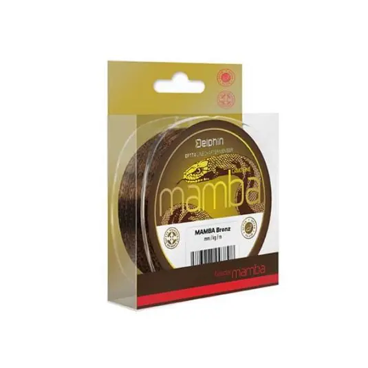 Fir monofilament Delphin Mamba Feeder Bronz 0.26mm/5.2kg/200m Cumpărături sigure