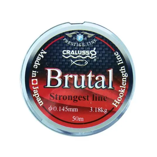 Fir monofilament Cralusso Brutal 0.12mm/2.42kg/50m Ofertă exclusivă