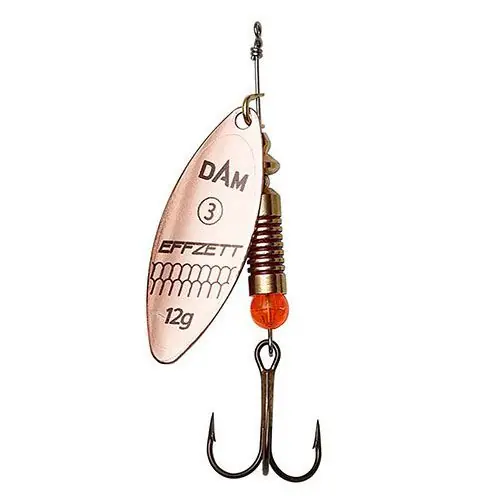 Premium Rotativa D.A.M Effzett Predator 7g, Copper
