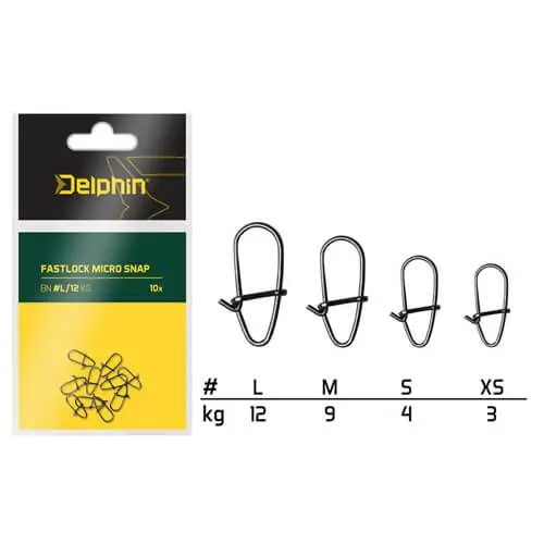 Agrafe Delphin Fastlock Micro 9kg - M Livrare rapidă