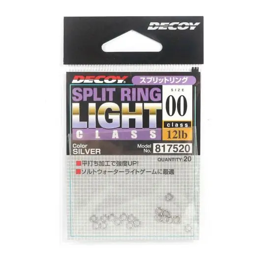 Inele despicate Decoy Light Class Silver R-4 Nr.3 Retur gratuit