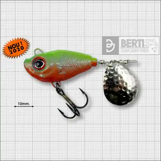 Bertilure Fish Helic XXL, culoare Orange Chartreuse, 40g Reducere extra