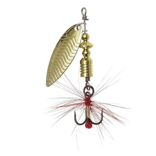 Lingura Rotativa DAM Effzett UV-Spinners, 4g, Culoare Gold Reducere