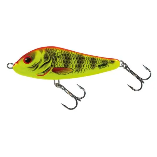 Calitate înaltă Vobler Salmo Rattlin' Slider 11cm, culoare Bright Perch
