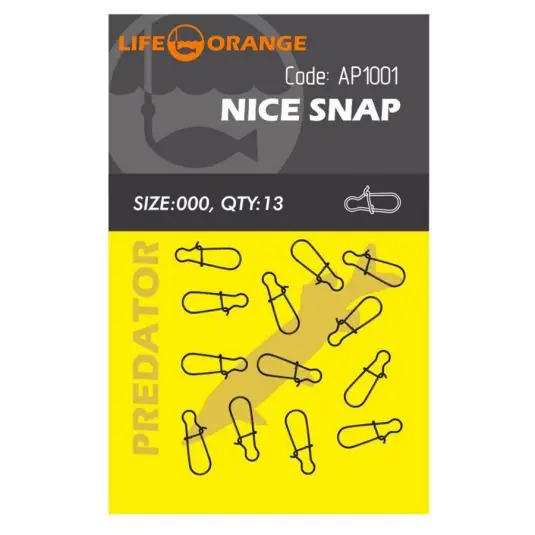 Agrafe Orange Nice Snap Nr.1 Black Preț promoțional