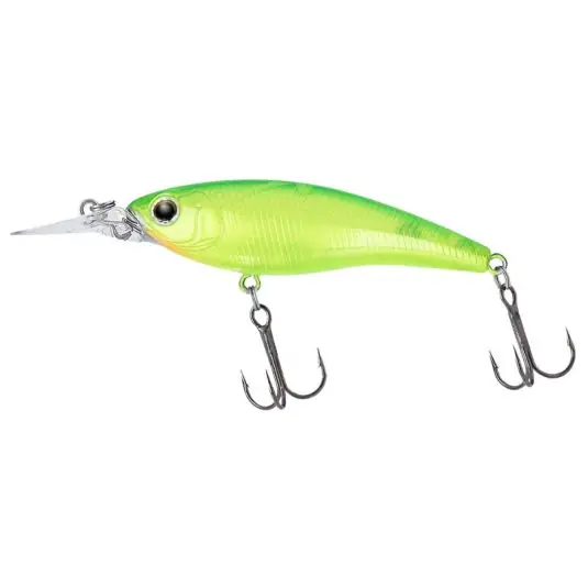 Expediere rapidă Vobler Daiwa Steez Shad Minnowbait 6cm/6.7g, culoare Akabane Lime