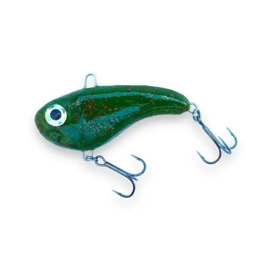 Plată sigură Cicada Ticu Fishing 7cm/30g, culoare Motor Oil Red Gliter