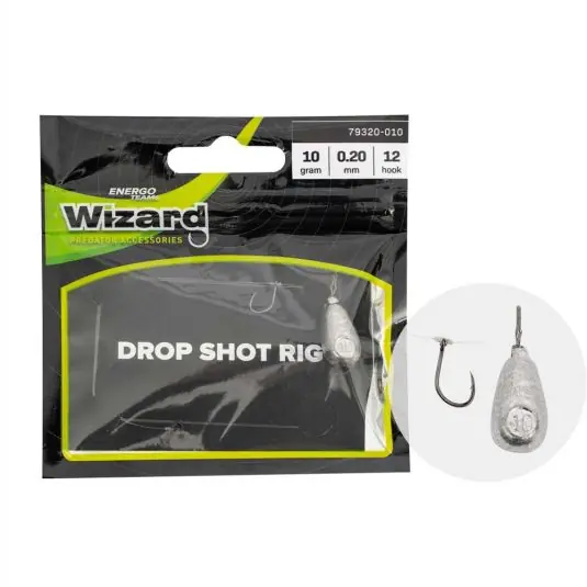 Ofertă limitată Montura EnergoTeam Wizard Drop Shot Rig Nr.8 0.25mm/15g