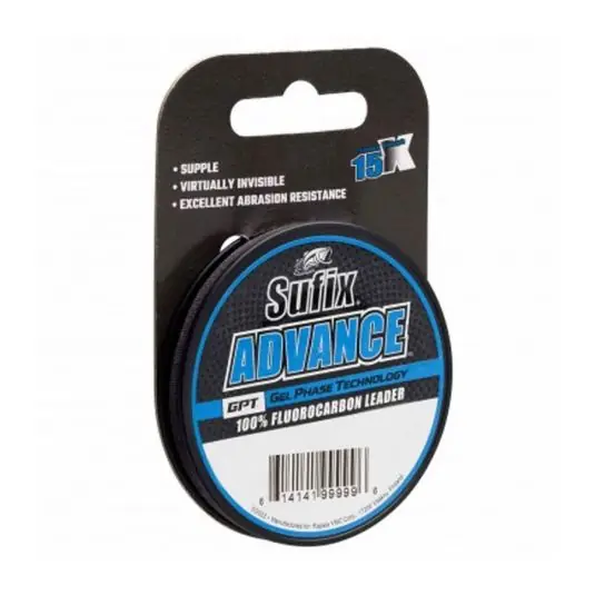 Cel mai bun preț Fir fluorocarbon Sufix Advance FC Clear Leader 0.23mm/4.5kg/50m