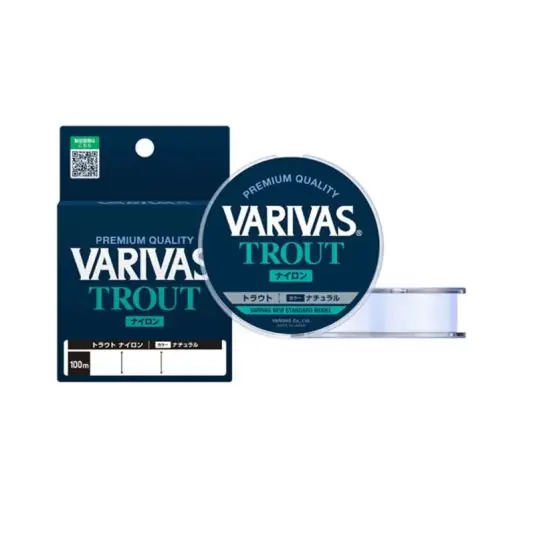 Preț redus Fir monofilament Varivas Trout Natural 0.128mm/1.13kg/100m