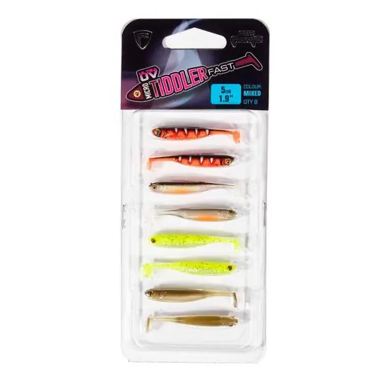 Set shad-uri Fox Rage UV Micro Tiddler Fast 5cm, Mixed Colours Cumpără online