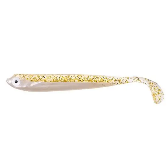 Chilipir Shad Zeck Zander Gummi 9cm, culoare Blondi