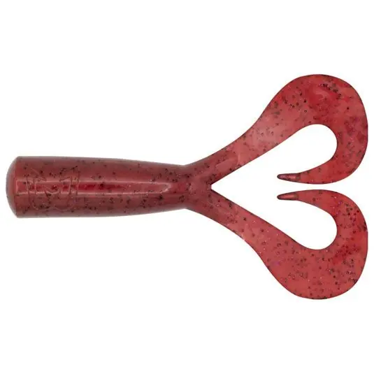 Rezerva coada Blackbay Blacktail Double S 15cm/40g, culoare Bloody Red Disponibil imediat