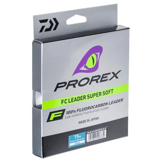 Fir fluorocarbon Daiwa Prorex FC Leader 0.55mm/16.4kg/17m Doar azi