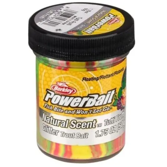 Pasta Berkley PowerBait Natural Trout Bait Fruits Tutti Frutti 50g Retur gratuit