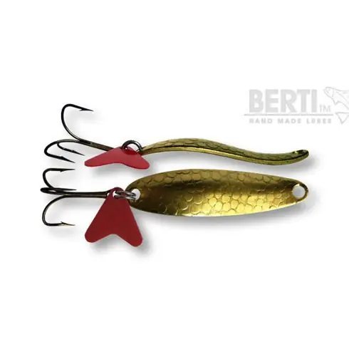 Lingura oscilanta Bertilure Taifun Nr. 1, amprenta Dr. Skin, culoare Gold, 7 grame Plată sigură