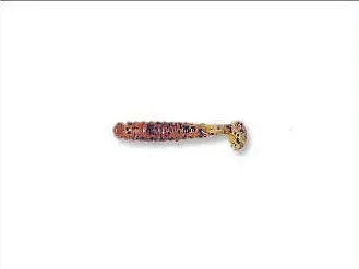 Comandă acum Grub Slider Crappie Grub 1.5" - Pumkin Black Flake
