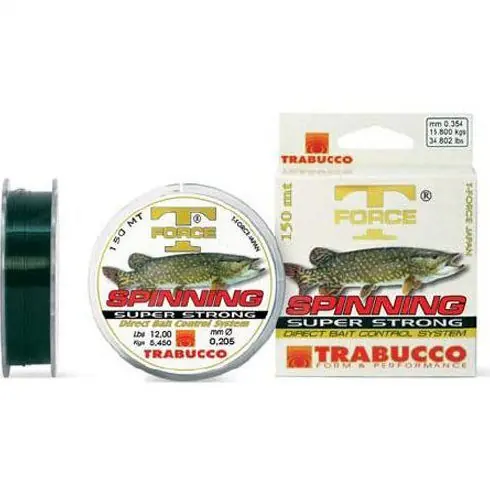 Livrare expres Fir monofilament Trabucco T-Force Spin Pike 0,22mm/6,95kg/150m