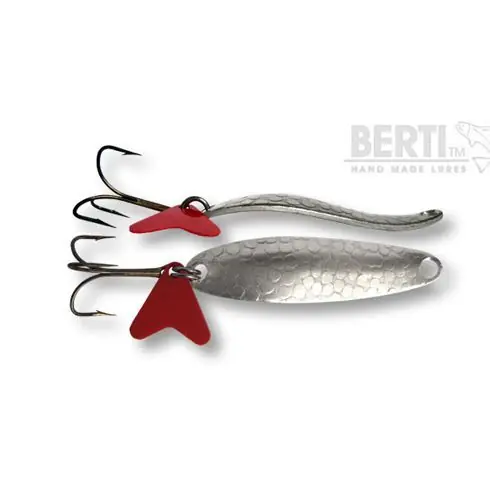 Transport gratuit Lingura oscilanta Bertilure Taifun Nr. 1, amprenta Dr. Skin, culoare Silver, 7gr.