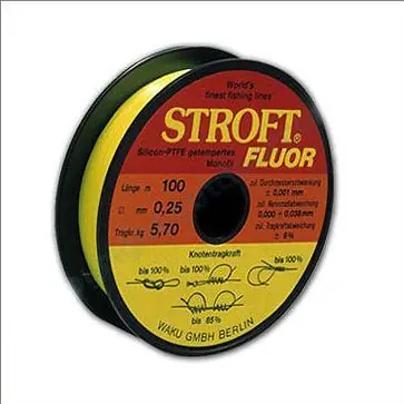 Reducere specială Fir monofilament Stroft FLUOR, 100m, 0.205mm, 3.90 kg