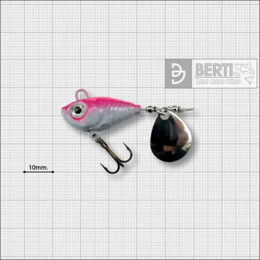 Bertilure Fish Helic Nr.2, culoare Alb-Roz Fluo, 11gr Cumpără online
