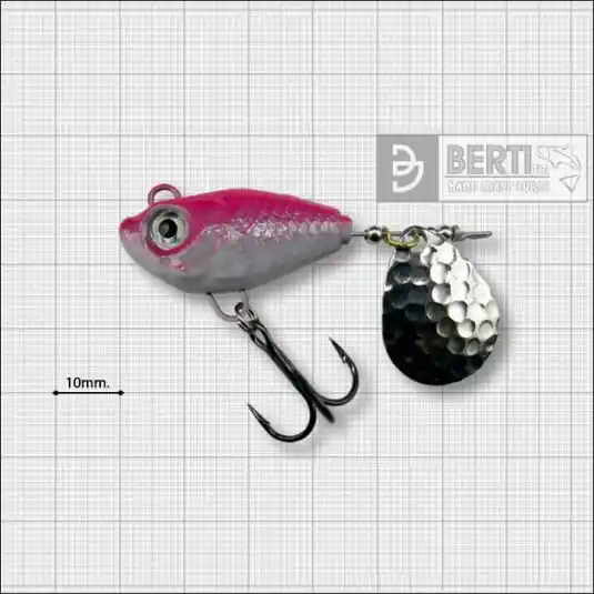 Bertilure Fish Helic Nr.6, culoare Alb-Roz Fluo, 28gr Reducere