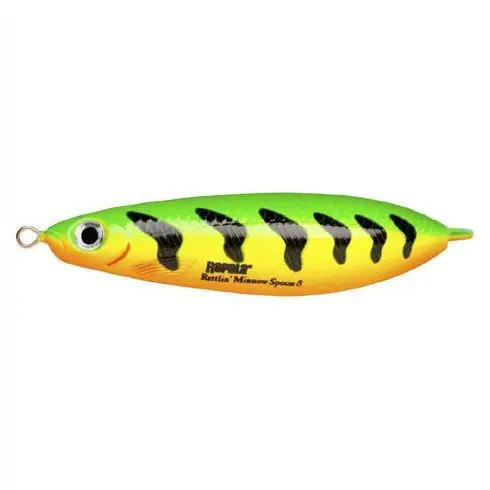 Bestseller Lingurita oscilanta Rapala antibradis Rattlin Minnow Spoon 8cm/16g, culoare FT