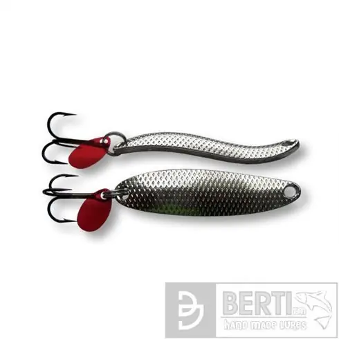 Expediere rapidă Lingura oscilanta Bertilure Taifun Nr. 1, amprenta Patrate, culoare Nickel, 8 gr.