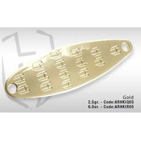Lingura oscilanta Colmic Herakles Dribble Spoon 6g Gold Disponibil imediat