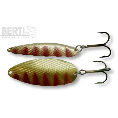 Ieftin Lingura oscilanta Bertilure Linx XXL, amprenta Patrate, culoare Gold, 13 grame