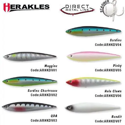 Cel mai vândut Vobler Colmic Herakles Darko-S 14.5cm/60g, culoare Bandit
