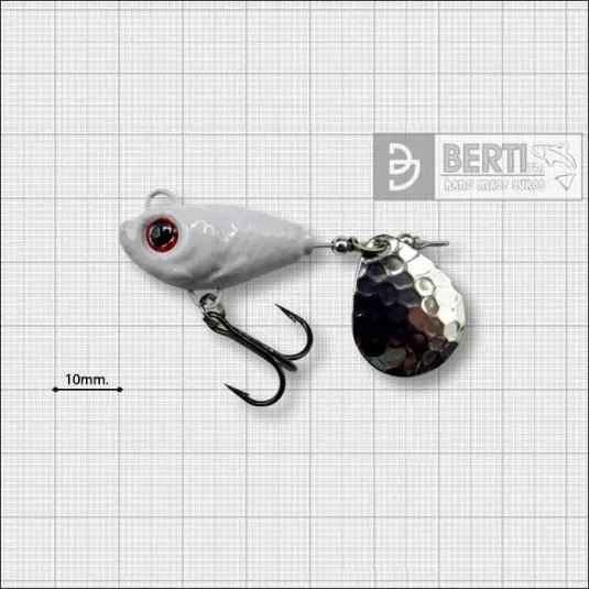 Bertilure Fish Helic Nr.3, culoare Colorado Nichel Alb, 17 grame Premium