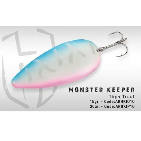 Lingura oscilanta Colmic Herakles Monster Keeper 45g Tiger Trout Livrare rapidă