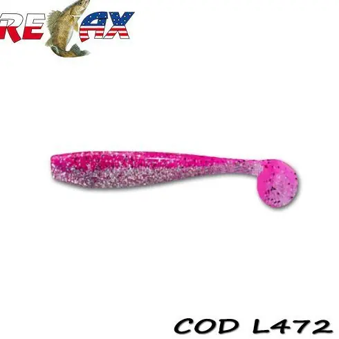 Shad Relax King Shad Laminat 7.5 cm, culoare 472 - 10buc/plic Lichidare de stoc