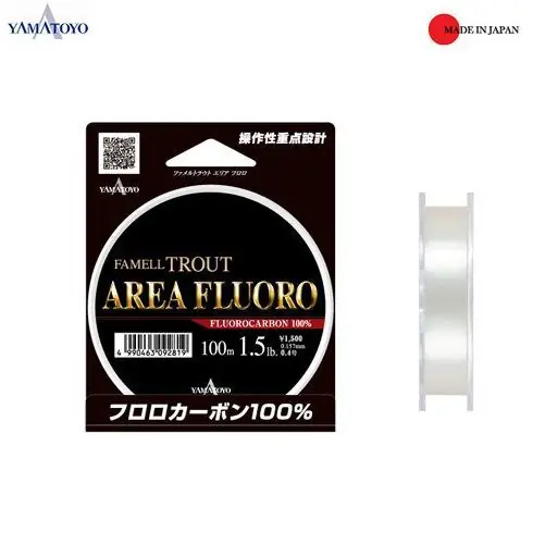 Vezi acum Fir fluorocarbon Yamatoyo Famell Trout Area Fluoro 0.092mm/1.2lb/100m