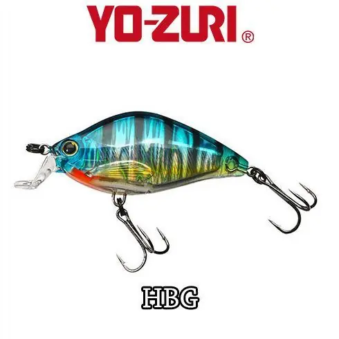 Vobler Yo-Zuri 3DS Flat Crank F 5.5cm/7.5g, culoare HBG Ieftin