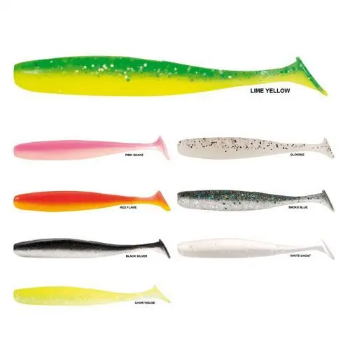 Plată sigură Shad Rapture X-Citer Shad 9cm, culoare Lime Yellow