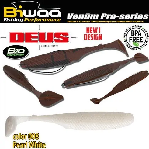 Doar azi Shad Biwaa Deus 5.1cm, culoare 008 Pearl White