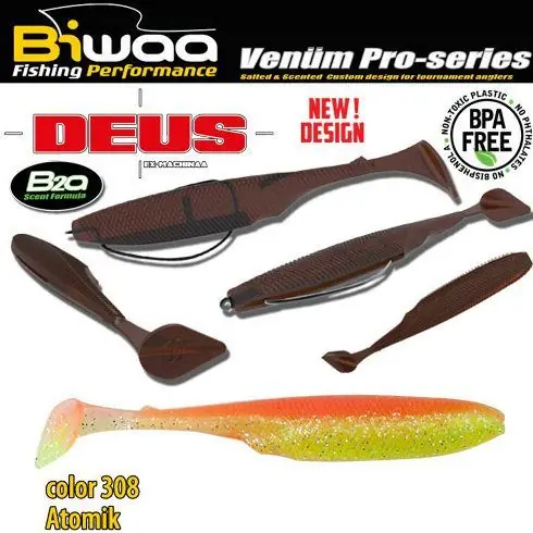 Shad Biwaa Deus 5.1cm, culoare 308 Atomik Retur gratuit