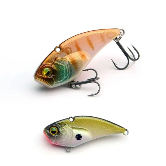 Vobler Raid LEVEL VIB BOOST 4.6cm/11g, culoare 015 Pearl Shad Reducere de preț