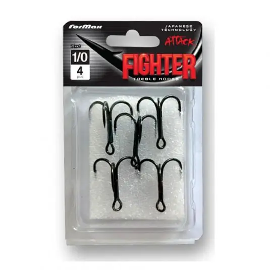 Noutate Ancora Formax Attack Fighter Treble Hook, Nr. 8