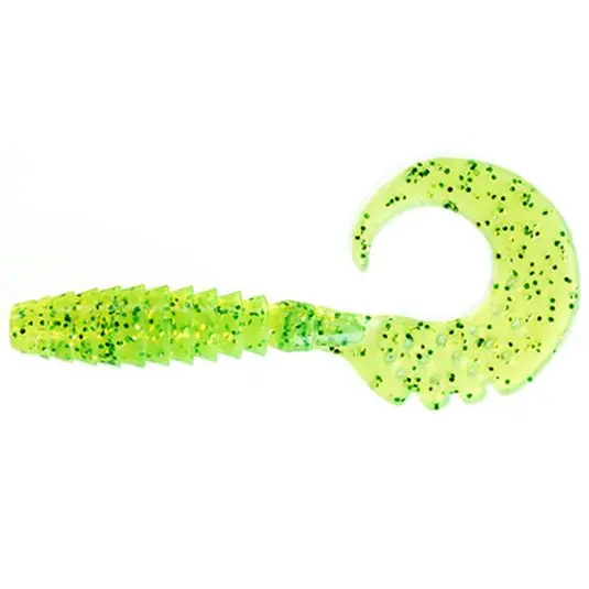 Ofertă specială Grub FishUp Fancy Grub 5cm, culoare Flo Chartreuse Green