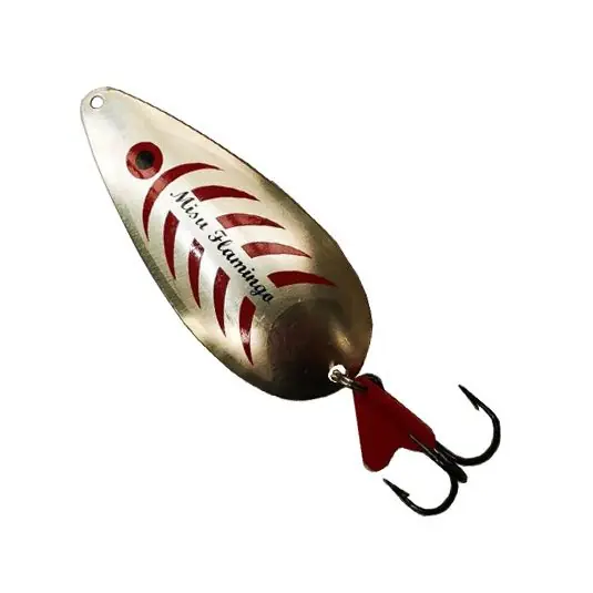 Mai ieftin Lingura oscilanta Misu Flamingo Gigant 20g, culoare Argintie