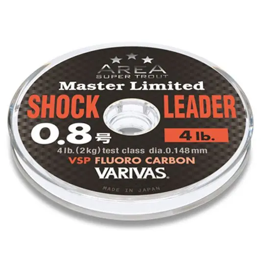 Ofertă de sezon Fir fluorocarbon Varivas Super Trout Area Master Limited Shock Leader VSP 0.11mm/1.13kg/100m
