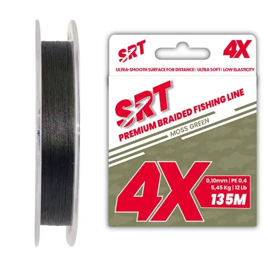 Chilipir Fir textil Sert SRT 4X Moss Green 0.10mm/5.45kg/135m