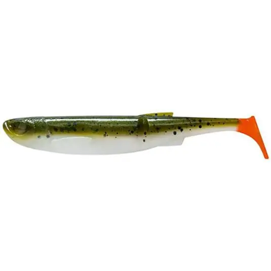 Preț promoțional Shad Savage Gear Craft Bleak 7cm/2.5g, culoare Olive Hot Orange, 5buc/plic