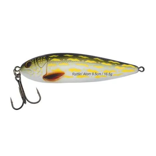 Super ofertă Lingura oscilanta Abu Garcia Rattlin' Atom 12cm/45g, culoare Pike