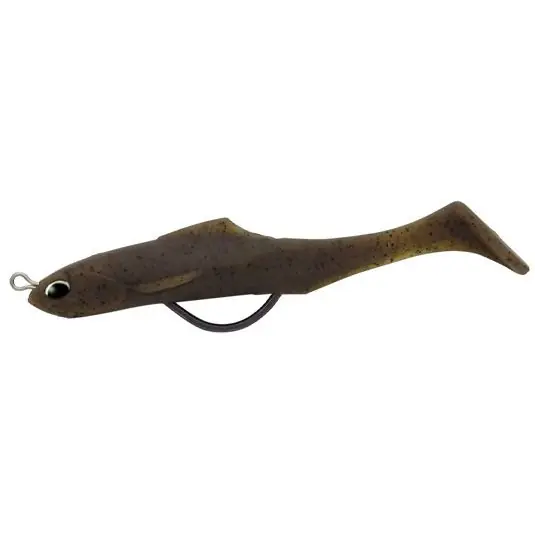 Calitate înaltă Swimbait DUO Realis Clawtrap 14cm/26.1g, culoare F052 Green Pumpkin Pepper